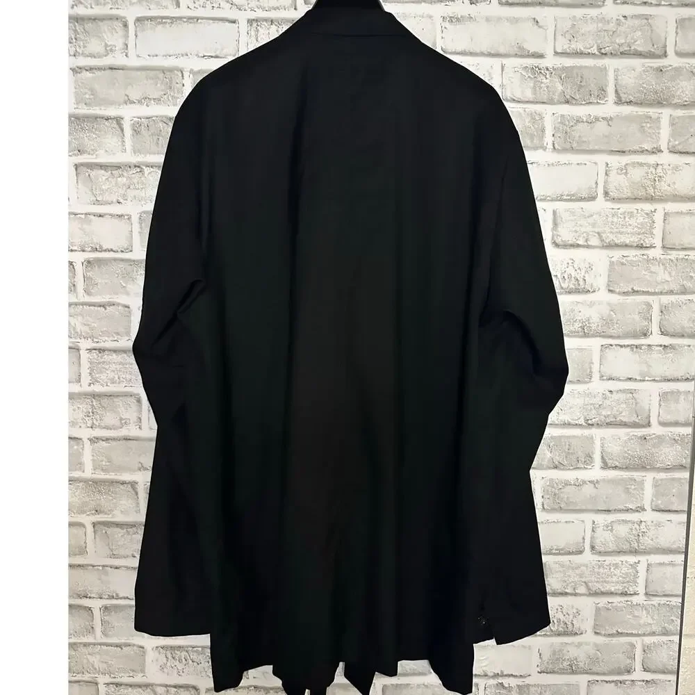 Vintage YSL SS10 Stefano Pilati era Fine Cashmere Wrap Blazer IT 50 US 40 Belted